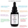 STEMBOTANY Stem Cell Vitamin C-Booster 30% with C+E Ferulic Acid, C-Ester, Hyaluronic Acid, Alpha-Arbutin and Patent Pending PEPTASTEM™ (Peptide 1,5,7,8 & Orange Stem Cell) with 70% Organic Face Serum