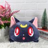 Memall 8'' Cute Cat Reversible Stuffed Plush Toys, Cartoon Anime Stuffed Animal Plushie Double-Sided Flip Plush Doll Birthday Gift for Kids Boys Girls