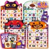 zheyistep 56 Sheets Halloween Bingo Game, 32 Players Halloween Party Games for Kids Adults Halloween Bingo Cards for School Family Activity, Halloween Party Favors Kids Bingo