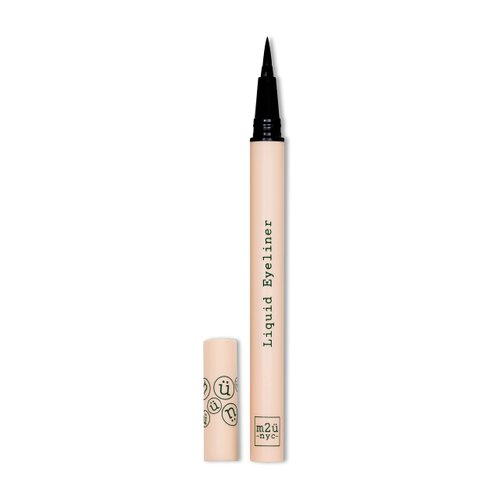 M2U NYC Waterproof Liquid Eyeliner Pen, Long-Lasting, Smudge proof, High-Pigmented Liner, Vegan & Cruelty-Free Eye Liner, Black Eyeliner Pen, Waterproof Eyeliner, Easy No-Skip Eyeliner, Black