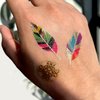 Aresvns Metallic Temporary Tattoo 50+,8 Sheets Gold Silver Fake Tattoos for Women Teen Girls,Flash Jewelry Tattoos,Gold Boho Tattoos Waterproof and long lasting