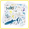 READY 2 LEARN Foam Stickers - Sharks - Pack of 132 - Self-Adhesive Stickers for Kids - 3D Cute Shark Stickers for Laptops, Party Favors and Crafts