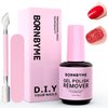 Gel Nail Polish Remover, BORNBYME 3 PCS Nail Gel Polish Remover Kit Quick Remove Sock-off Gel Nails False Nail Tips Acrylic Nail Remover