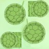 96Pcs Turtle Party Plates and Napkins Turtle Theme Birthday Party Supplies Disposable Turtle Party Paper Plates Green Sea Turtle Dessert Plates Tableware for 24 Guests Kids Teen Party Decorations