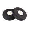 uxcell RC Airplane Wheels - 6PCS RC Airplane Aircraft Sponge Wheels 2.5 Inch x 0.12 Inch