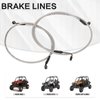 SMOTRCC RZR 800 Extended Front/Rear Brake Lines Compatible with Polaris RZR 800/S 800/4 800/XP 900/570/XP 4 900,RZR Accessories