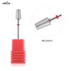 NMKL38 Small Tapered Barrel Diamond Nail File Drill Bit Cuticle Cleaner Burr Tool for Electric Drill Machine Manicure Pedicure Polishing Kit (5.2x9.8-F)