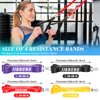 Resistance Bands, Pull Up Assistance Bands Pull Up Bands Exercise Bands for Men Women, Workout Bands for Working Out, Muscle Strength Training, Body Stretching