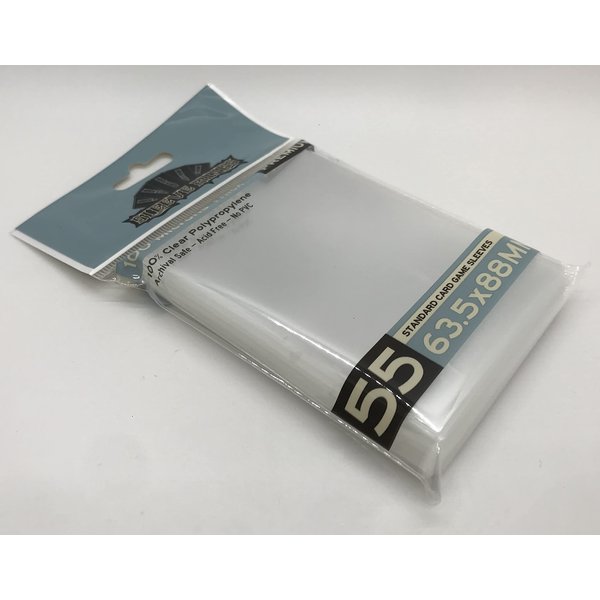 Standard Card Game Sleeves (63.5x88mm) -55 Pack, 100 Microns by Sleeve Kings