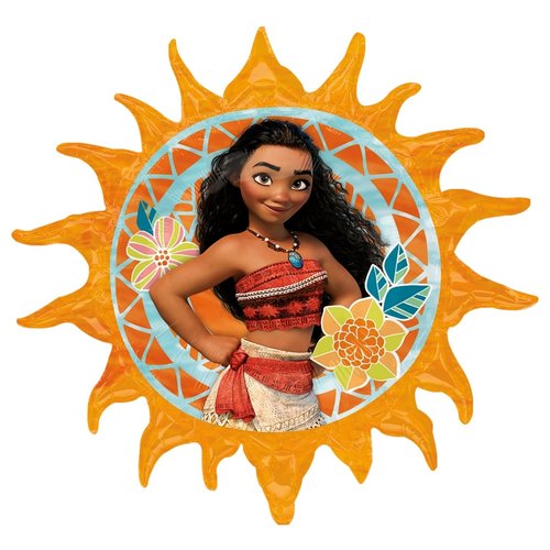 Anagram Moana 2nd Birthday Party Supplies Foil Balloon Bouquet Decorations