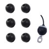 SquEqu 6 Pack Fitness Pulley Cable Ball Stopper Attachment Replacement Stop Balls Joint Parts for Gym Pulley Machine Equipment Wire Rope Exercise Components Repair
