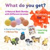 Bath Bombs with Toys for Kids with Little Puppies Toys Inside | Collect All Surprise 16 Dogs in Bubble Bath Kids Bombs | Great Gift for Toddlers, Children, Boys and Girls | Made in USA