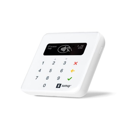 SumUp Plus Card Reader, bluetooth - NFC RFID Credit Card Reader for Smartphone