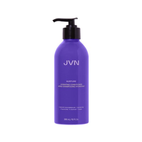 JVN Nurture Hydrating Conditioner, Moisturizing Conditioner for All Hair Types, Detangles & Softens Hair, Made with Clean Hemisqualane (10 Fl Oz)