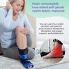 Foot and Ankle Gel Pack - Reusable Gel Ice Pack with Elastic Fastener - Cold Packs for Post-Surgery or Sport Injuries, Flexible Ice Packs - Foot Wrap and Ankle Ice Pack Wrap Compression - 1 Pack Blue