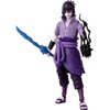 BANDAI Anime Heroes Action Figure Uchiha Sasuke Rinnegan/Mangekyo Sharingan | 17cm Sasuke Figure with Extra Hands and Accessories | Naruto Shippuden Anime Figure Action Figures for Boys and Girls