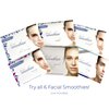 Facial Smoothies VARIETY Wrinkle Remover Strips, 160 wrinkle patches in 6 shapes