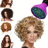 Ximimark 2pcs Professional Barber Hair Dryer Diffuser - Innovative Foldable Curl Enhancer Attachment - Universal Fit, Space-Saving Design for Convenient Styling