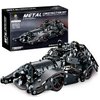 LILCRUIBAO Erector Sets for Boys Age 8 9 10 11 12-16 and Older, 332 Pcs Batman Model Car Building Set for Kids Ages 8-12 Year and Up Metal STEM Educational Toy for Kids Boys Girls or Adults