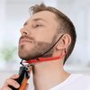 Nekliner Beard Shaper & Beard Lineup Tool for a Clean and Even Neckline | Neckline Shaving Template, Beard Guide Shaping Tool & Lineup Stencil Kit | DIY Hands-Free Cut, Trim, and Shave