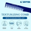 Lift Teasing Wide Tooth Comb – 6 Pack Chemical and Heat Resistant Detangler Comb – Anti Static Comb For All Hair Types – Durable and Lightweight - By Cantor