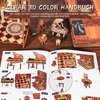 ITEFDTUTNE Book Nook Kit for Adults, DIY Miniature Dollhouse Booknook Kit with Led Light, 3D Wooden Bookshelf Puzzle Booknook Insert Decor Crafts for Adults Teen Gifts (GRIMM'S Small Building)