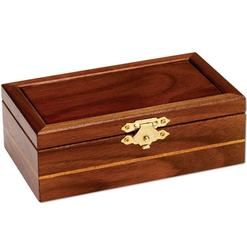Bits and Pieces - Snap Latch Gift Box Brainteaser Puzzle - Wooden Brain Game for Adults