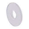 [20 Pieces] 3/4 Inch Clear Vinyl Replacement Washer Flat Washer Gasket 1/16 Inch (2 mm) Thickness Washer Spacer for Glass Shower Door Handles/Towel Bars, 3/4 Inch Standoff Cap Assemblies