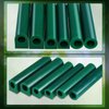 6 Pieces Carving Wax Ring Tube Green Ring Carving Wax Hole Round Wax Tubes Ring Hard Modeling Wax for Jewelry Ring Casting Mold Kit Ring Making, Different Sizes