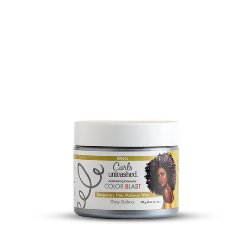 Curls Unleashed Color Blast Hair Wax, Hair Wax for Curly Hair, Gray Galaxy, (6.0 oz)