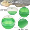 CooShou 6Pcs Lizard Bearded Dragon Feeding Toys Ball Reptile Food Toys Ball Lizard Interactive Toys for Bearded Dragon, Lizard, Gecko and Small Animals