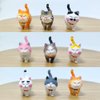 9 Pcs Realistic Cat Figure Mini Cute Cat Characters Miniature Educational Figures Kitten Easter Eggs Cake Topper Christmas Birthday Gift for Cat Lover