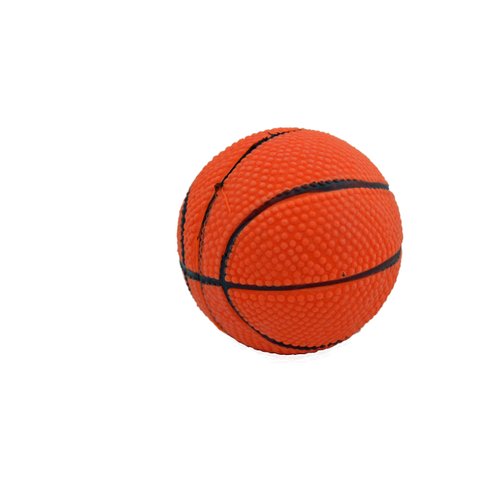 Latex Basketball Dog Toy 3 inch