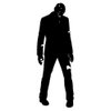 Ranger Products Zombie The Walking Dead Walker Car Window Decal Sticker ZMB011 (White Color Decal) - Die Cut Decal Bumper Sticker for Windows, Cars, Trucks, Laptops, Etc.