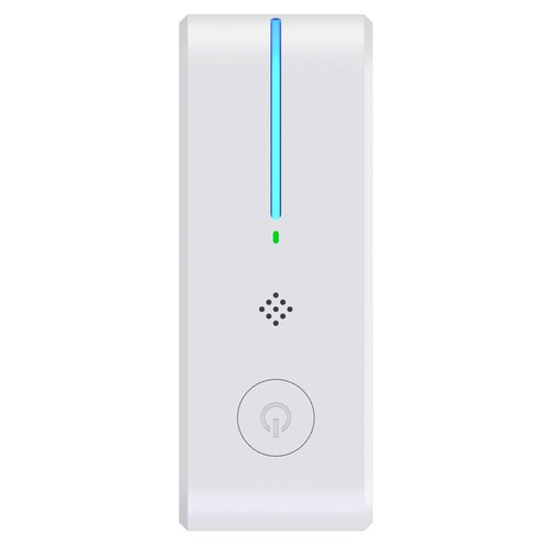 Plug-in Air Purifier, Ionizer Air Purifier Portable Air Purifier for Home, Bedrooms, Toilets, Living Room, Bathrooms, Closets, Pet Room, Power Saving White