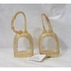 Bath and Body Works 2 Pack PocketBac Hand Sanitizer Holder"Sparkled Gold"