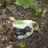 The Unemployed Philosophers Guild Disappearing Dino Mug - Heat Sensitive Color Changing Coffee Mug - Add Hot Liquid and Watch Dinosaurs Turn to Fossils,12 fl oz