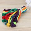 Balacoo String chew toys bird toy birds toys bird cage toys parrot foraging toys parrot bite toy parrot hanging toy Bird Gnawing Toy cotton rope lace rope hanging toys lace thread to climb