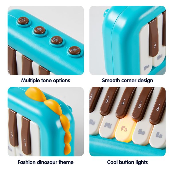 Sound Toys for Baby Boys Girls, Baby Keyboard Piano Toy Sensory Toys Interactive Toys Musical Learning Toys Birthday Present Gift for Kid Toddler Age 12-18 18-24 Months 1 2 3 Years Old Babies
