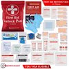 SURVIVEWARE Waterproof First Aid Kit, Safety in The Wilderness, Refill Pack