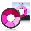Go Ho 6 Colors Hot Pink Face Body Paint,Cream Water Based Makeup for Adults Children Halloween Cosplay,Body Paint FX Makeup Palette,Professional Face Paint Hot Pink Makeup