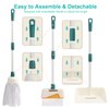 Jenilily Detachable Kids Cleaning Toy Set - Broom Dustpan Mop Brush Rag, Play Housekeeping Kit, Really STEM Toddler Clean Toys Gift for Girls & Boys 1-3