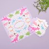 WERNNSAI Watercolor Dinosaur Party Tableware Set - 64 PCS Dinosaur Birthday Party Supplies for Girls Kids Disposable Party Pack Includes Dinner Dessert Cake Plates Napkins Paper Cups Serves 16 Guests