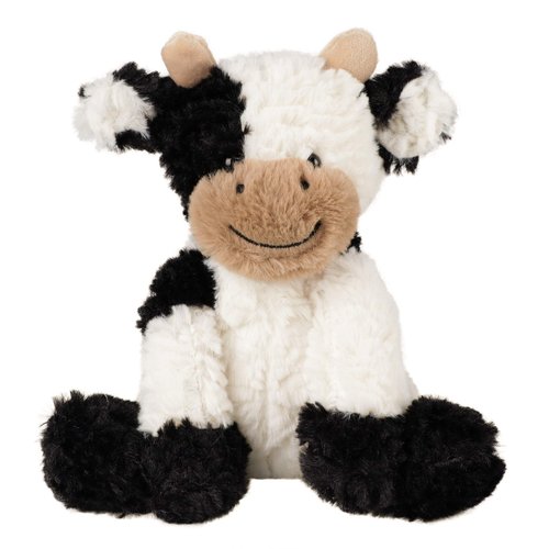 Hopearl Adorable Plush Cow Toy Floppy Dairy Cattle Soft Stuffed Animal Cute Birthday Gifts for Bo...