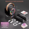 Karaoke Machine for Kids, Portable Bluetooth Mini Karaoke Microphone Singing Speaker with 2 Wireless Mic, Long Battery Life and Stereo Sound, Christmas Birthday Gifts for Family Home (Black)