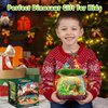 RONSTONE Dinosaur Toys for Boys - Dinosaur Terrarium Kit for Kids - Christmas Birthday Gifts for Boys Ages 4 5 6 7 8 Year Old - Light Up DIY Dinosaur Arts and Crafts for Boys and Kids