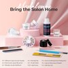 modelones Acrylic Nail Kit - Clear/White/Pink Acrylic Powder and Liquid Set with Rhinestone Glue, Acrylic Nail Brush, Unified Combo Starter Kit for Acrylic Nail Extension Beginner