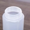 1 Piece Plastic Squeeze Bottle Plastic Squeeze Condiment Bottle Ketchup BBQ Sauce Dispensing Bottle with Twist On Cap Lids for Sauce Ketchup Craft Paint(12 Oz, White)