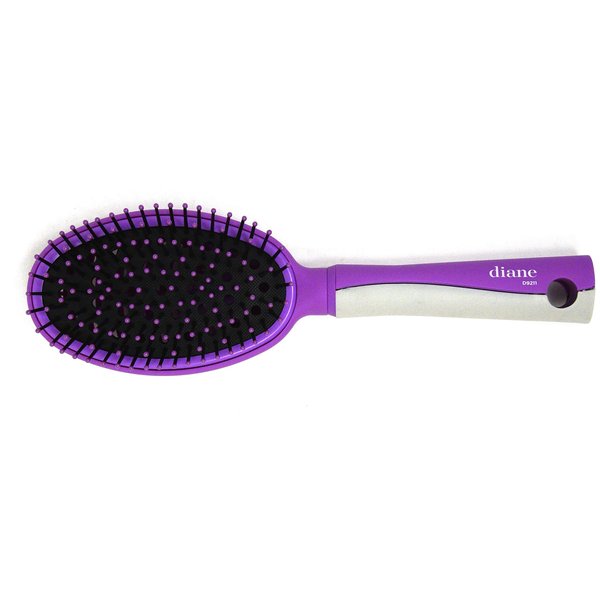 Diane Vented Oval Soft Touch Handle Collection Paddle Brush