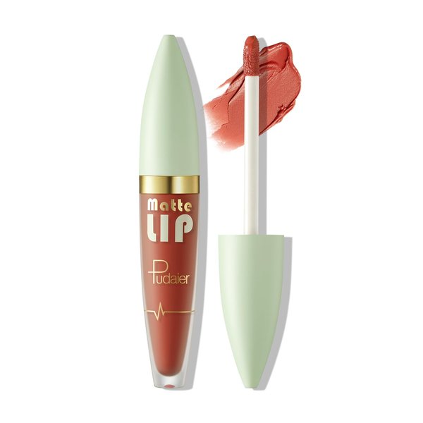 ZUK Matte Liquid Lipstick for Women, Long Lasting Lipstick, Highly Pigmented Lip Stain, Smudge-proof, Waterproof, Cruelty-free and Vegan